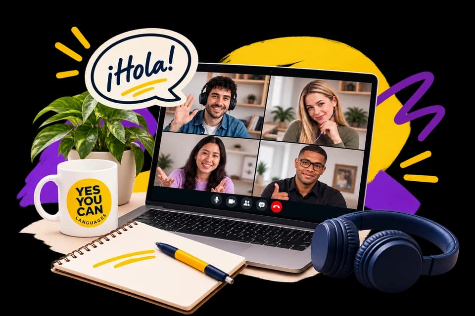 Live conversational Spanish practice with teacher